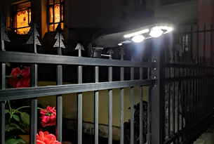 太陽能庭院燈案例