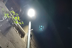 太陽能庭院燈案例