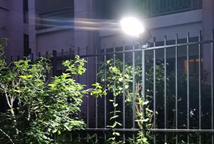 太陽能庭院燈案例